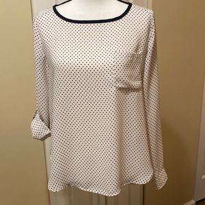 ❤️❤️Loft XS blouse long/3-4 sleeve adjustable- excellent condition!